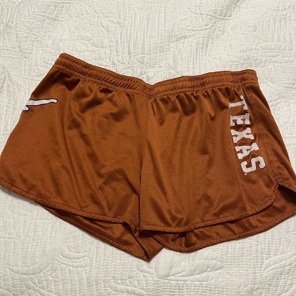 Colosseum burnt orange Texas longhorn women’s shorts